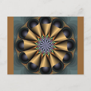 Cone Fractal vykort
