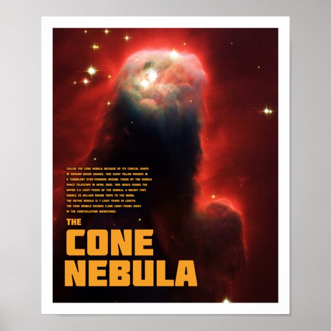 Cone Nebula Poster (Framsidan)