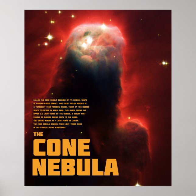 Cone Nebula Poster (Framsidan)