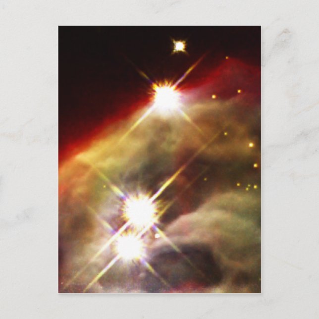 Cone Nebula Starry night Vykort (Framsida)