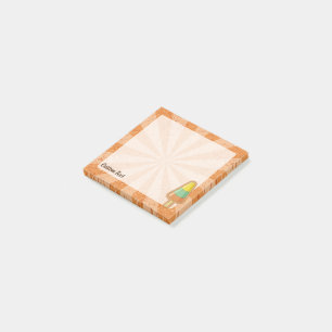 Cone Shaped Sorbet Stick Post-it Block