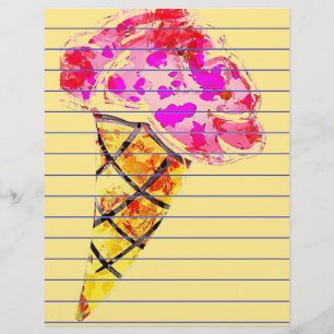 Cone Stationery för iskrämatslips