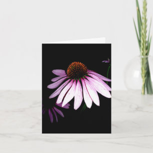 Coneflower noterar kortet kort