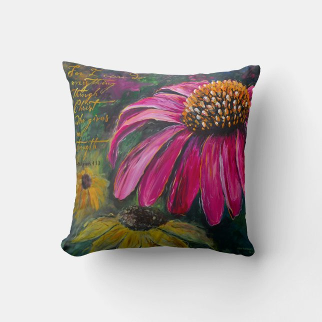 Coneflower Pillow Kudde (Framsida)