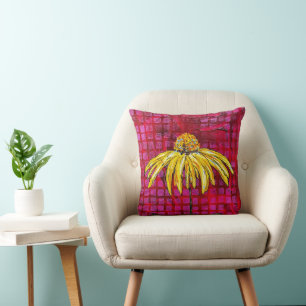 Coneflower Pillow Kudde