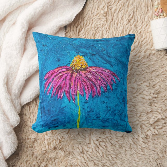 Coneflower Pillow Kudde (Filt)