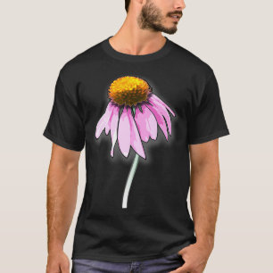 Coneflower Premium Echinacea Magnus Flower  T Shirt