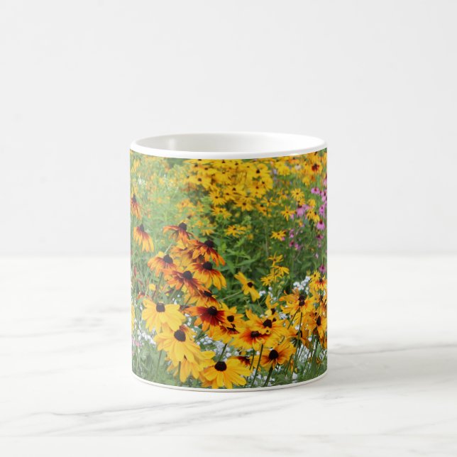 Coneflowers Along en bana Kaffemugg (Center)