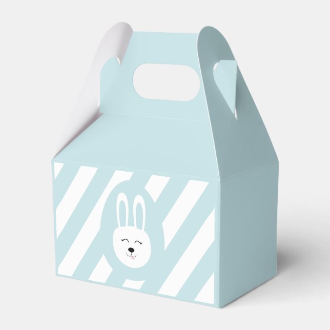 Conejo de Pascua azul Presentaskar (Framsidan Sidan)