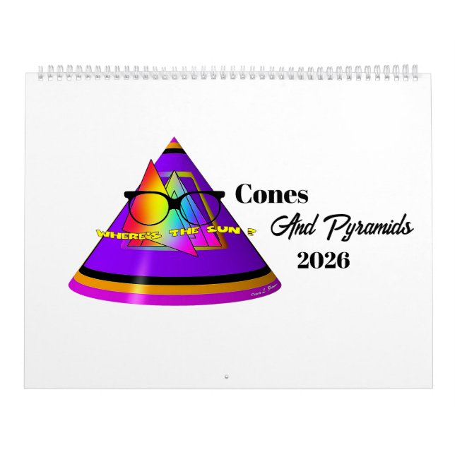 Cones and Pyramids Kalender (Omslag)