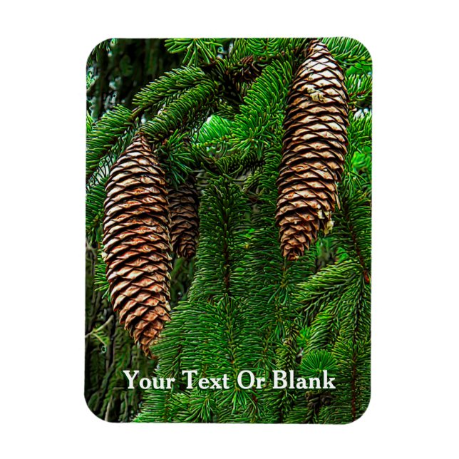 Cones och Nål Magnet (Vertikal)