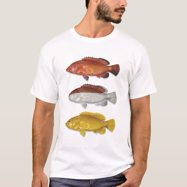 Coney Grouper T-shirt (Framsida)