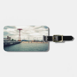 Coney Island Beach Panorama Bagagebricka