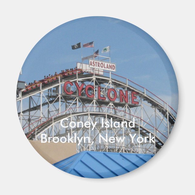 Coney Island Cyclone Magnet (Framsidan)