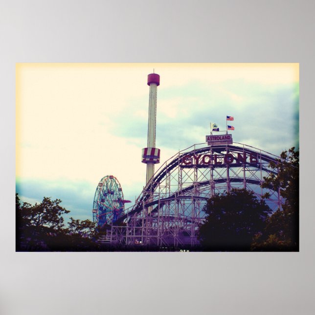 Coney Island Cyclone Poster (Framsidan)