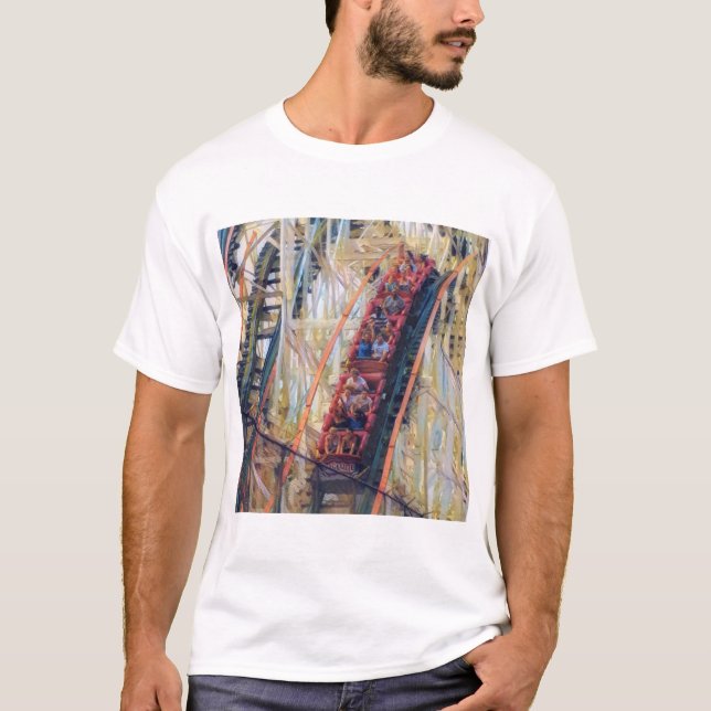 Coney Island Cyclone T Shirt (Framsida)
