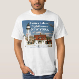 Coney Island Lighthouse, New York T-Shirt