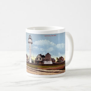 Coney Island Lighthouse, New York vykortsmugg Kaffemugg