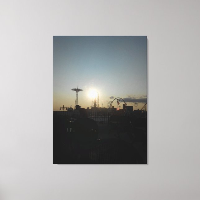 Coney Island, New York USA Canvastryck (Framsida)