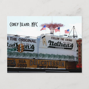 Coney Island, NYC Vykort