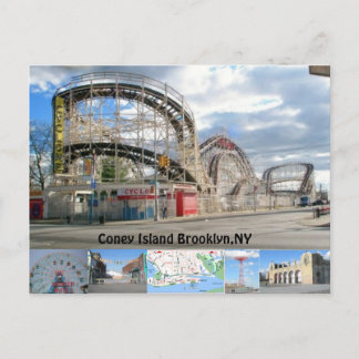 Coney Island Postcard Vykort