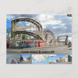 Coney Island Postcard Vykort