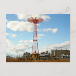 Coney Island Postcard Vykort