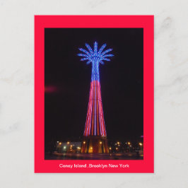 Coney Island Postcard Vykort