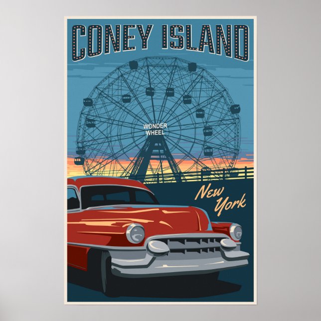 Coney Island Poster (Framsidan)