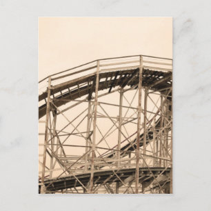 Coney Island Roller Underlägg Vykort