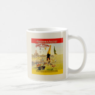 Coney Island Sideshow Poster Kaffemugg