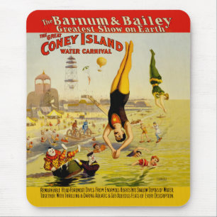 Coney Island Sideshow Poster Musmatta