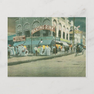 Coney Island Surfa Avenue Vykort