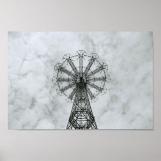 Coney Island Torn Poster