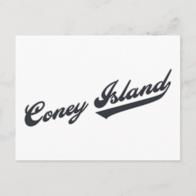 Coney Island Vykort (Framsida)