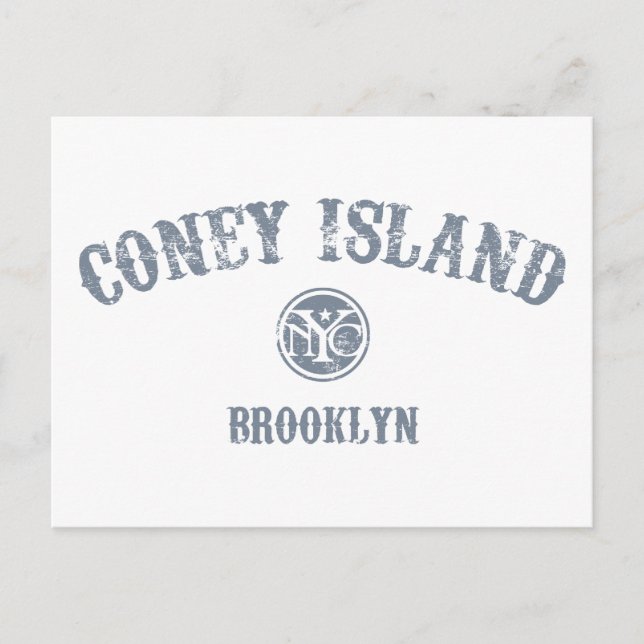 Coney Island Vykort (Framsida)