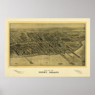 Coneyö NY 1906, gammalt tryck
