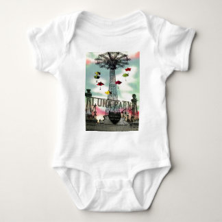 ConeyöLuna Park nöjesfält ny Brooklyn T-shirt