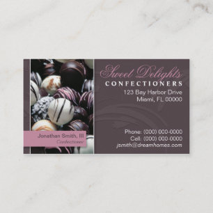 Confectionervisitkort Visitkort