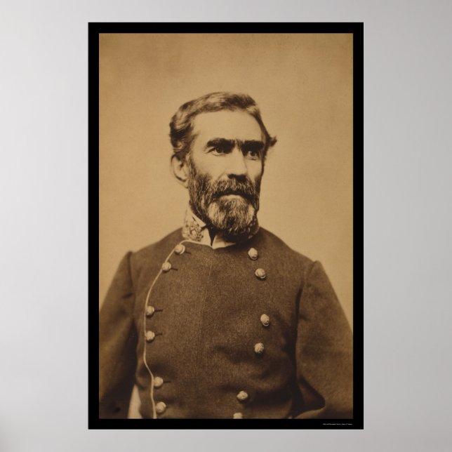 Confederate General Bragg 1862 Poster (Framsidan)