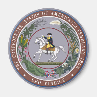 Confederate Stater of America Seal Magnet
