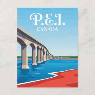 Confederation Bridge Kanada Vykort