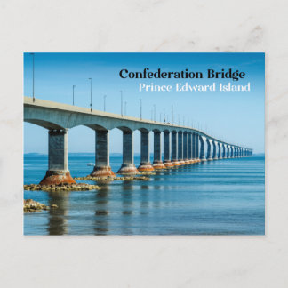 Confederation Bridge, Prince Edward Island Vykort