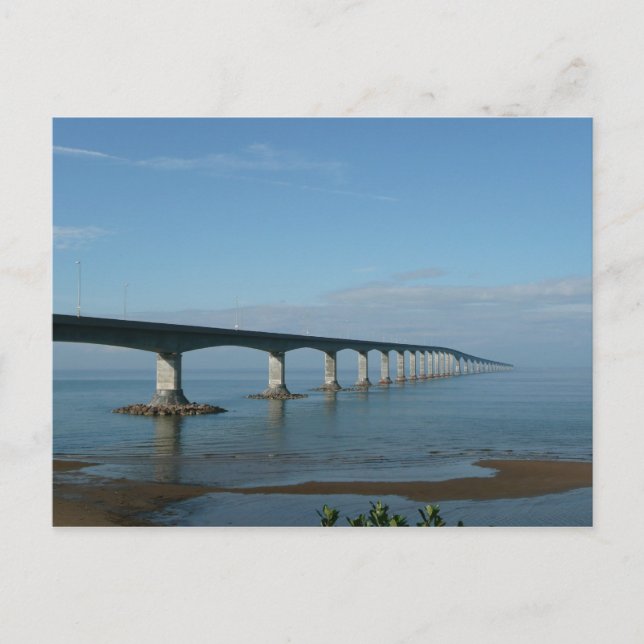 Confederation bridge vykort (Framsida)