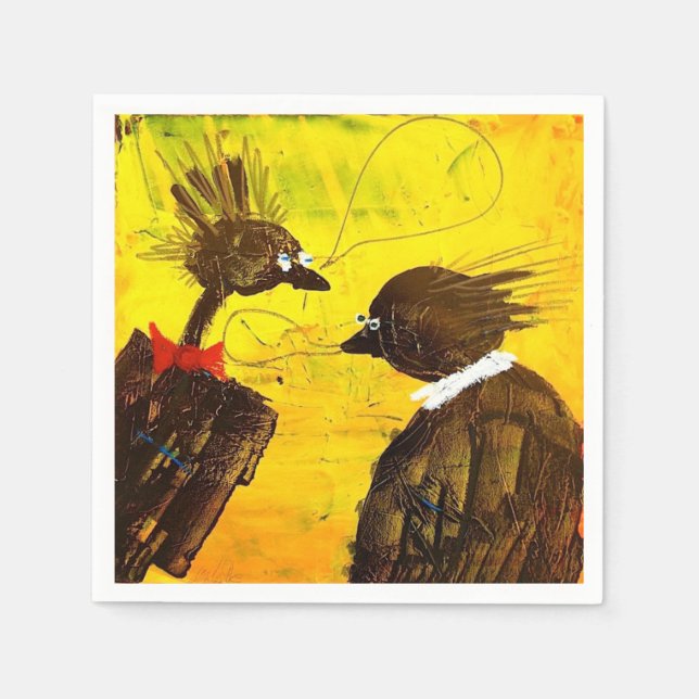 CONFERENCE CAW cocktail napkin Pappersservett (Framsidan)