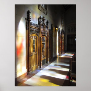 Confession Booth - St Dominics - San Francisco Poster