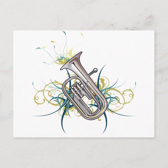 Confetti Baritone Vykort (Framsida)