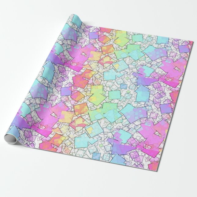 confetti confection : presentpapper (Utrullad)
