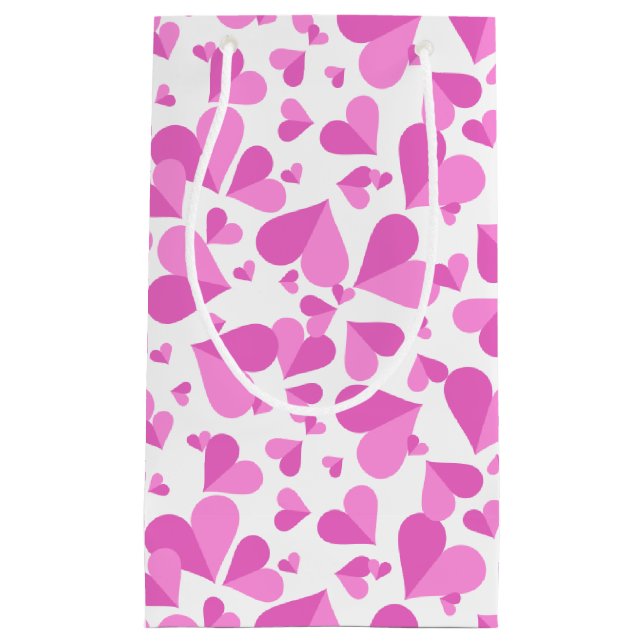Confetti Hearts Rosa (Framsidan)