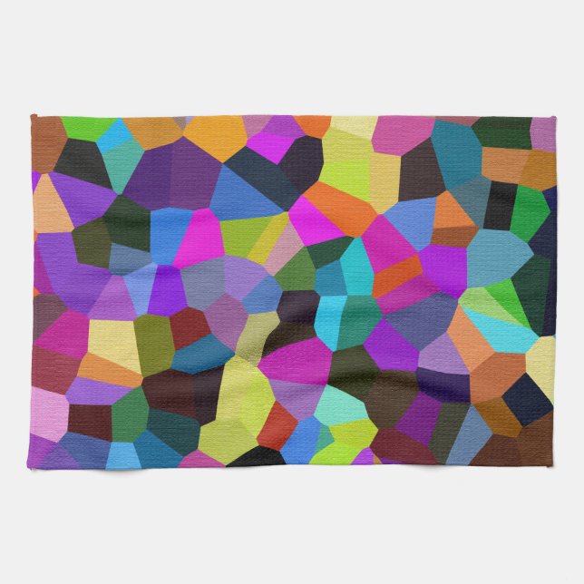 Confetti Jewel Tones Kökshandduk (Horisontell)